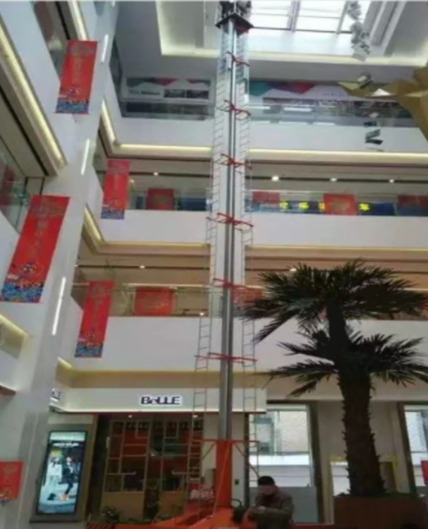 移动式铝合金高空作业平台_高空升降平台_大型液压升降平台