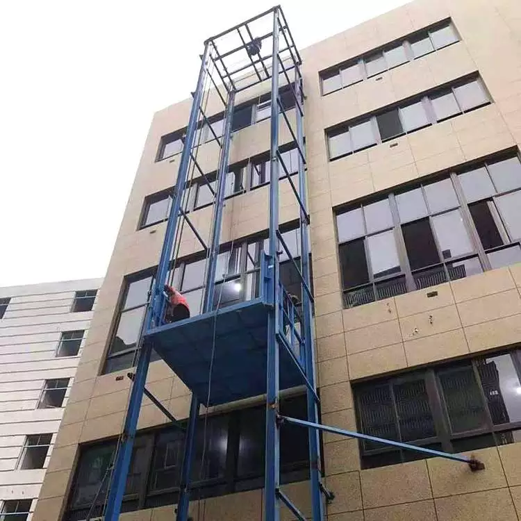 解决方案:载货电动升降货梯 导轨式升降机 厂房液压货梯 固定式升降平台提升机