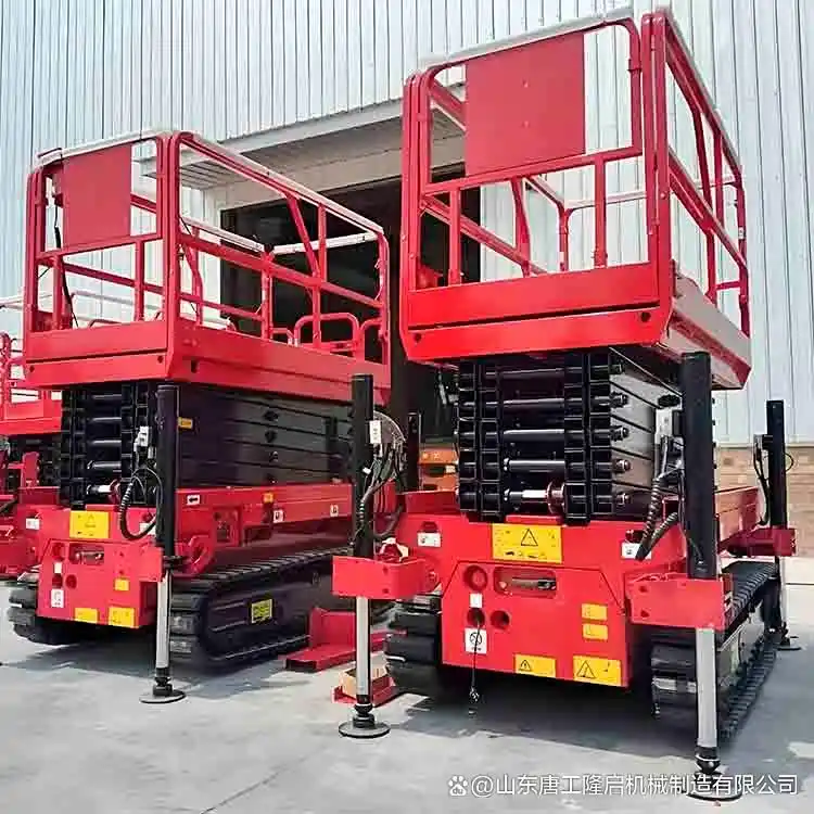 家当心！山东唐工隆启这款自行走升降机，竟敢这样搞创新？