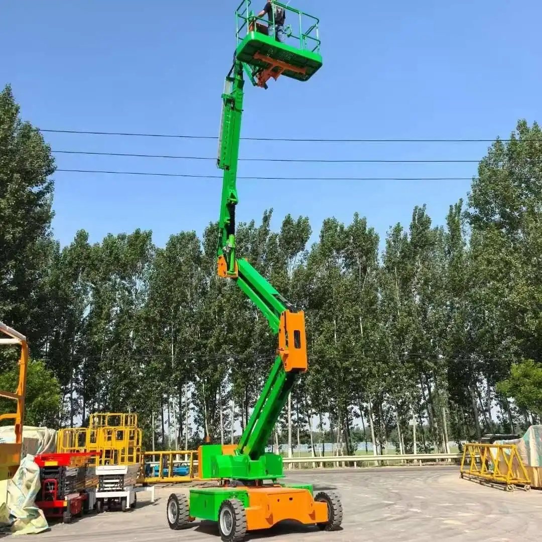 曲臂式升降机规范安装步骤_曲臂式升降机教学_曲臂式升降机安装流程